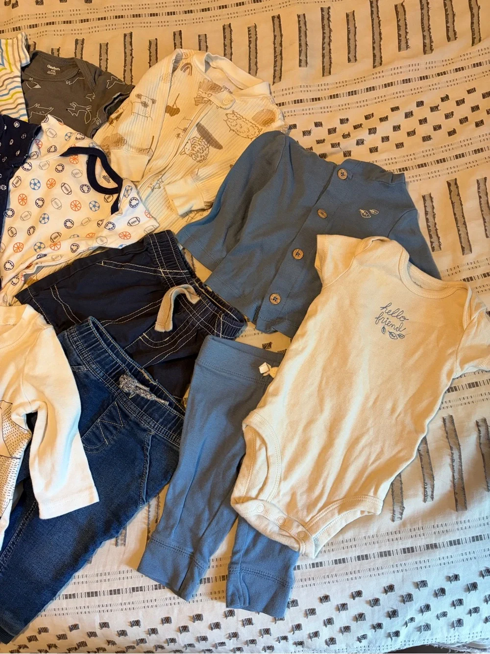 20 Piece Baby Boy Bundle Size 0-3 Months